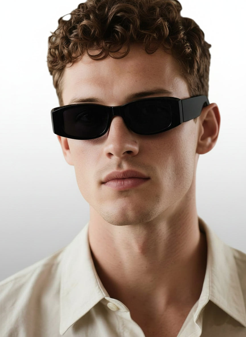 Unisex Rectangular Fashion Sunglasses