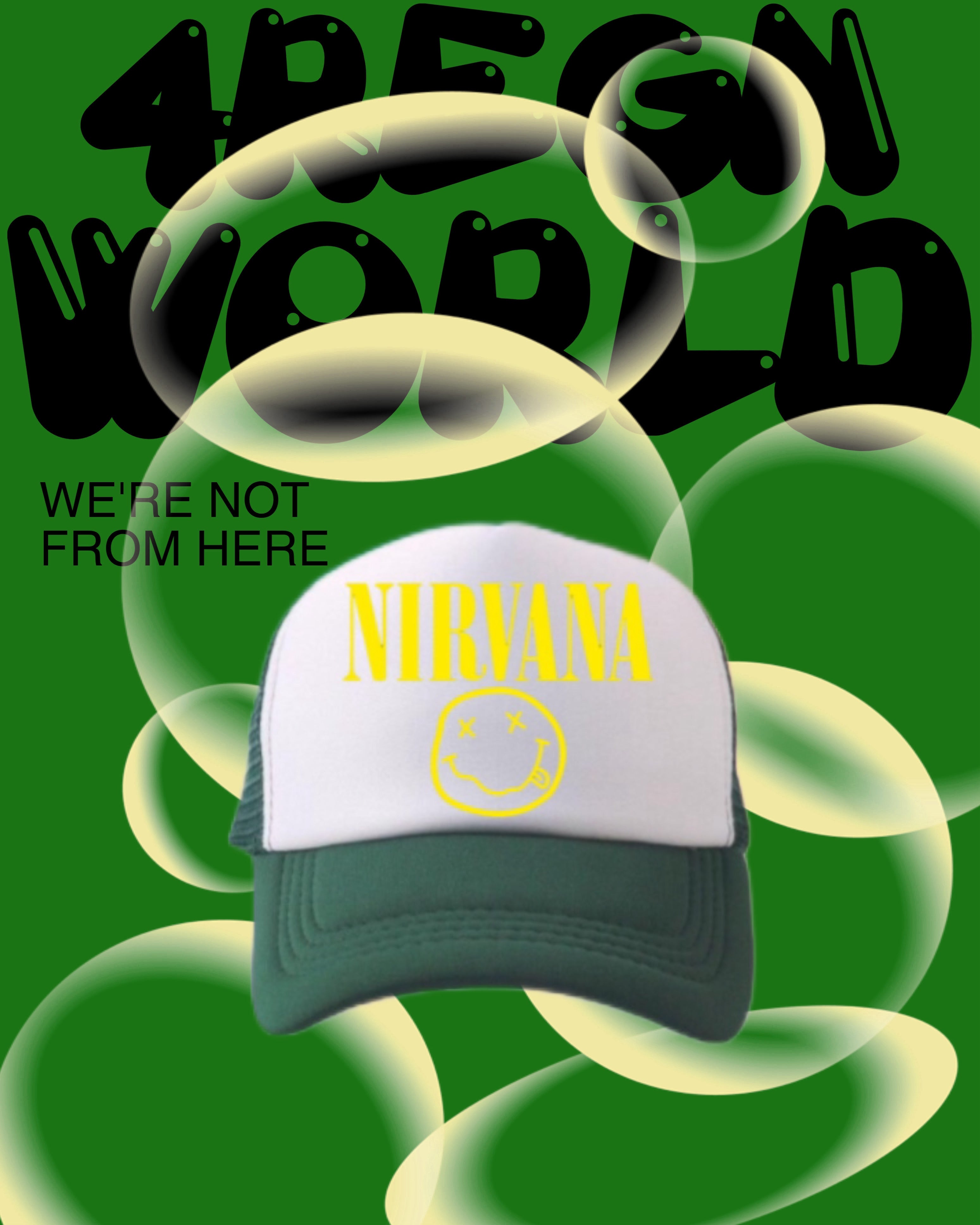 Nirvana Trucker Cap