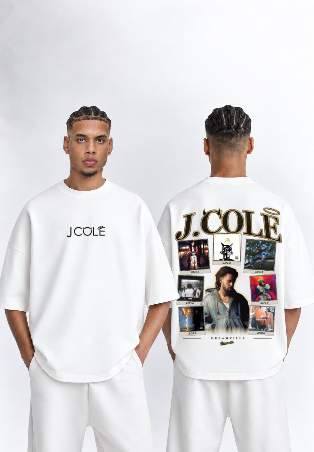 J Cole Oversized Tee NEW