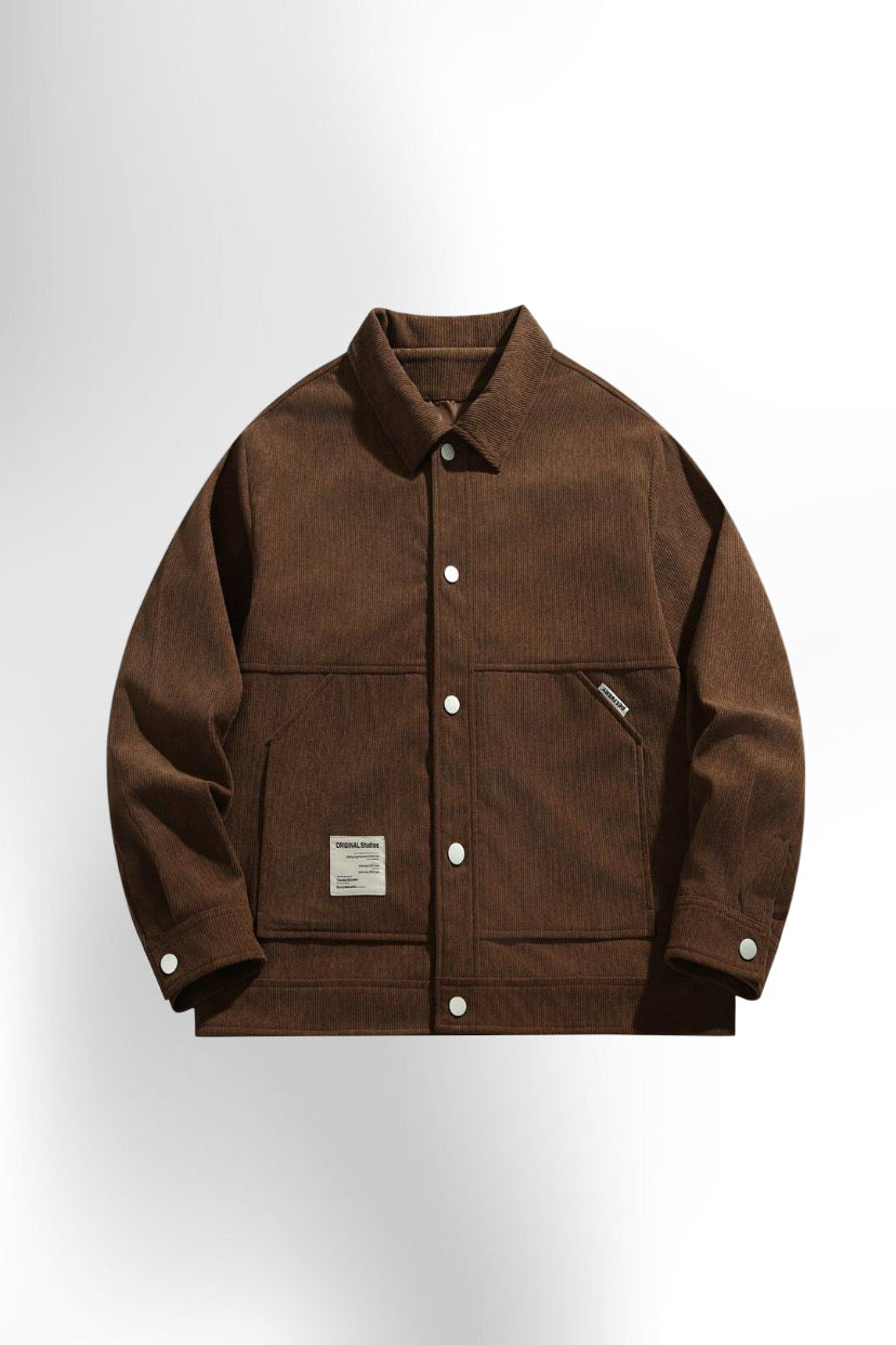 Men's Fashion Corduroy Jacket Coat