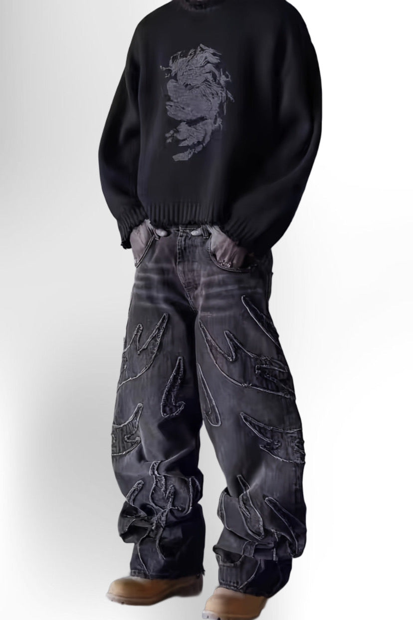 Men'S Vintage Flared Jeans