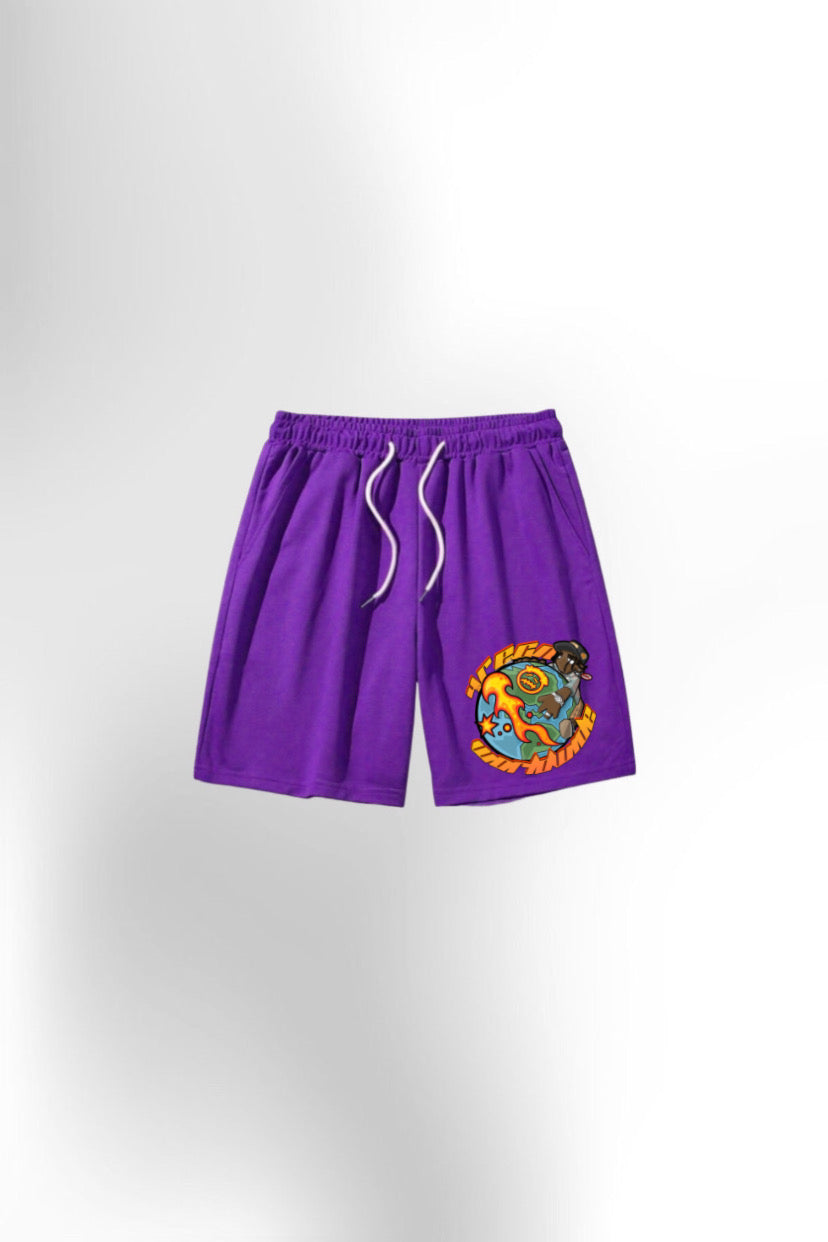 4regn Printed shorts