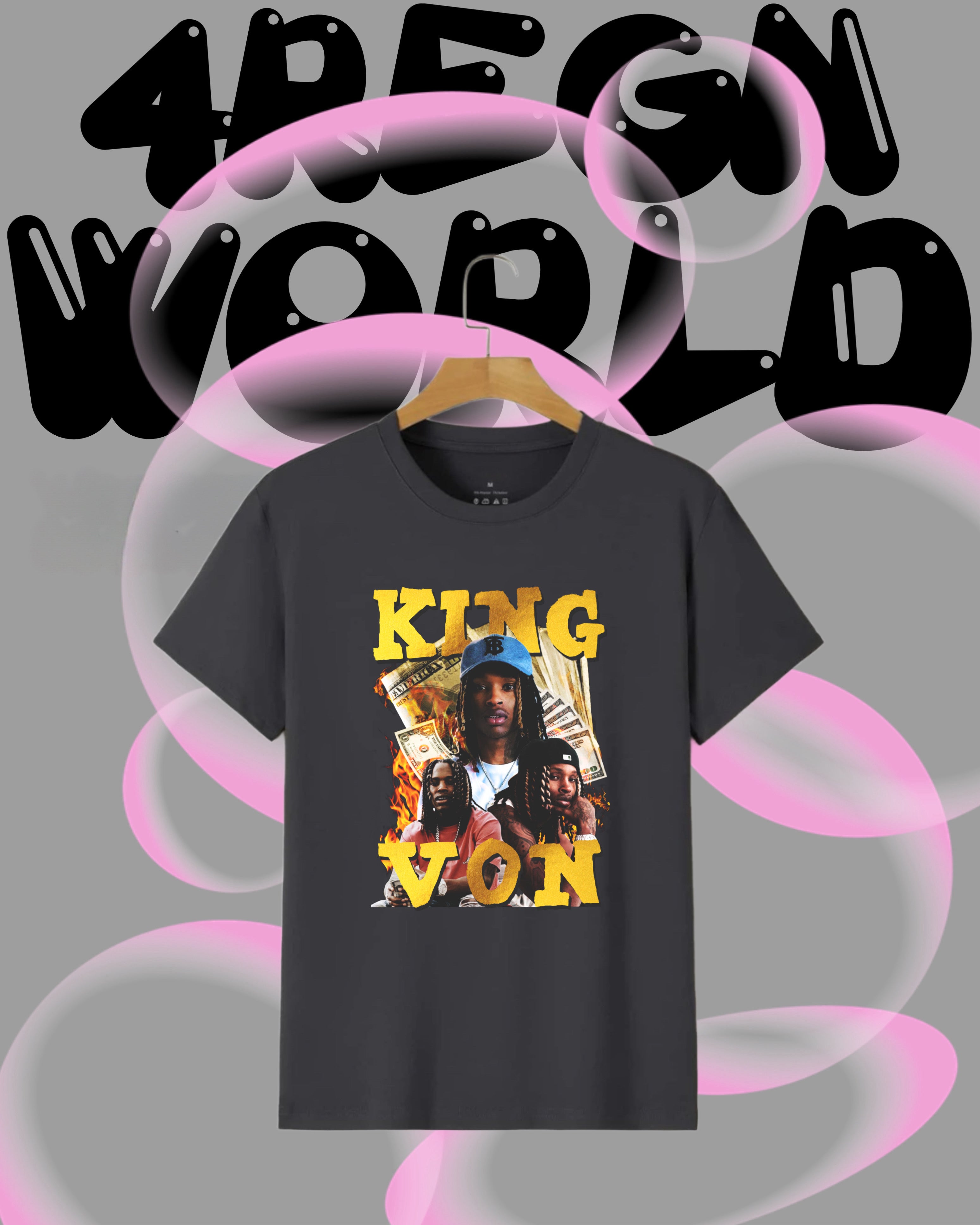Graphic Tee King Von