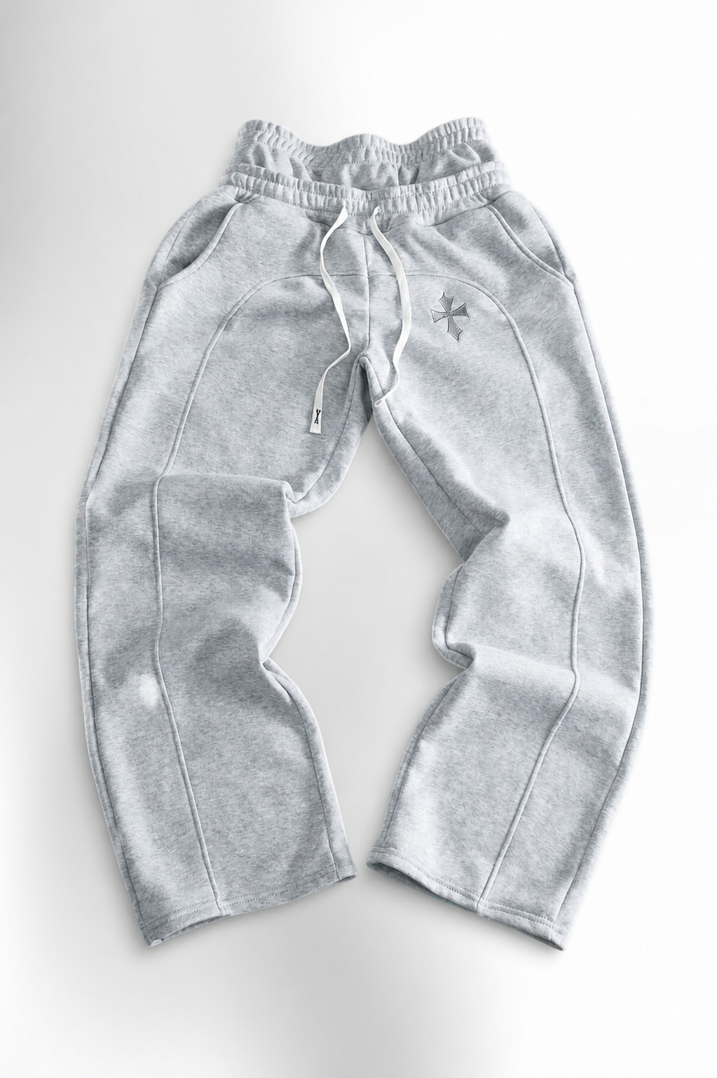 Men's Embroidered Baggy Sweatpants