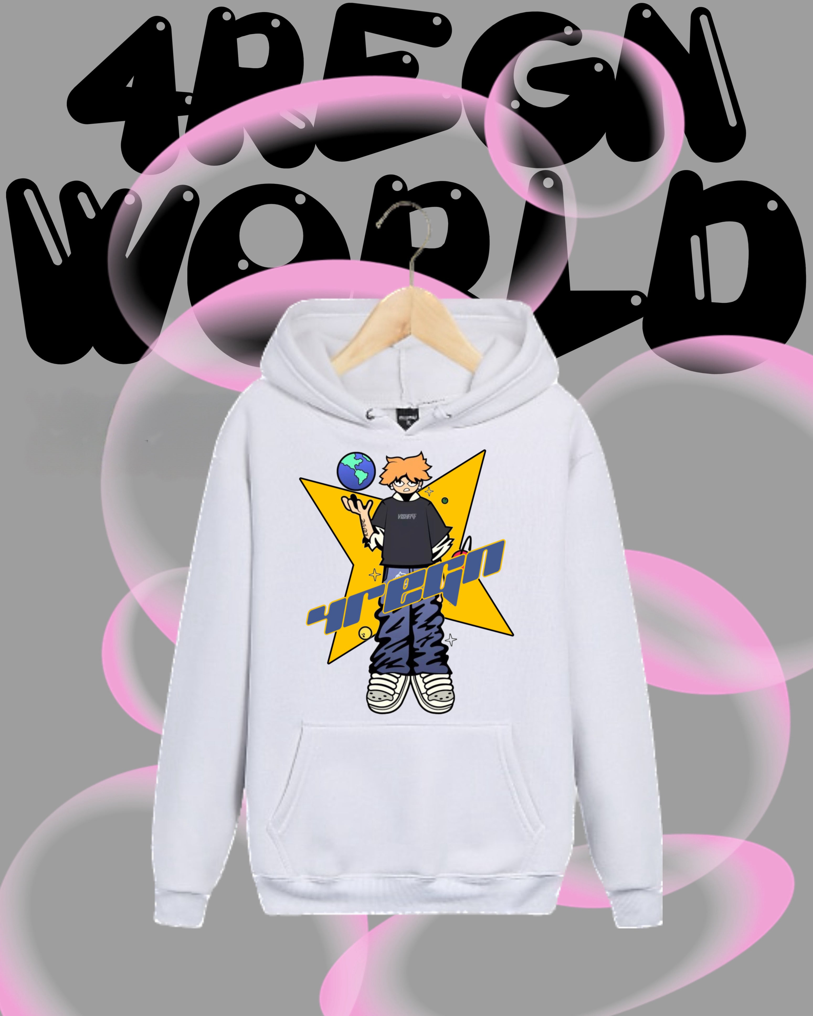 Graphic Hoodie 4regn