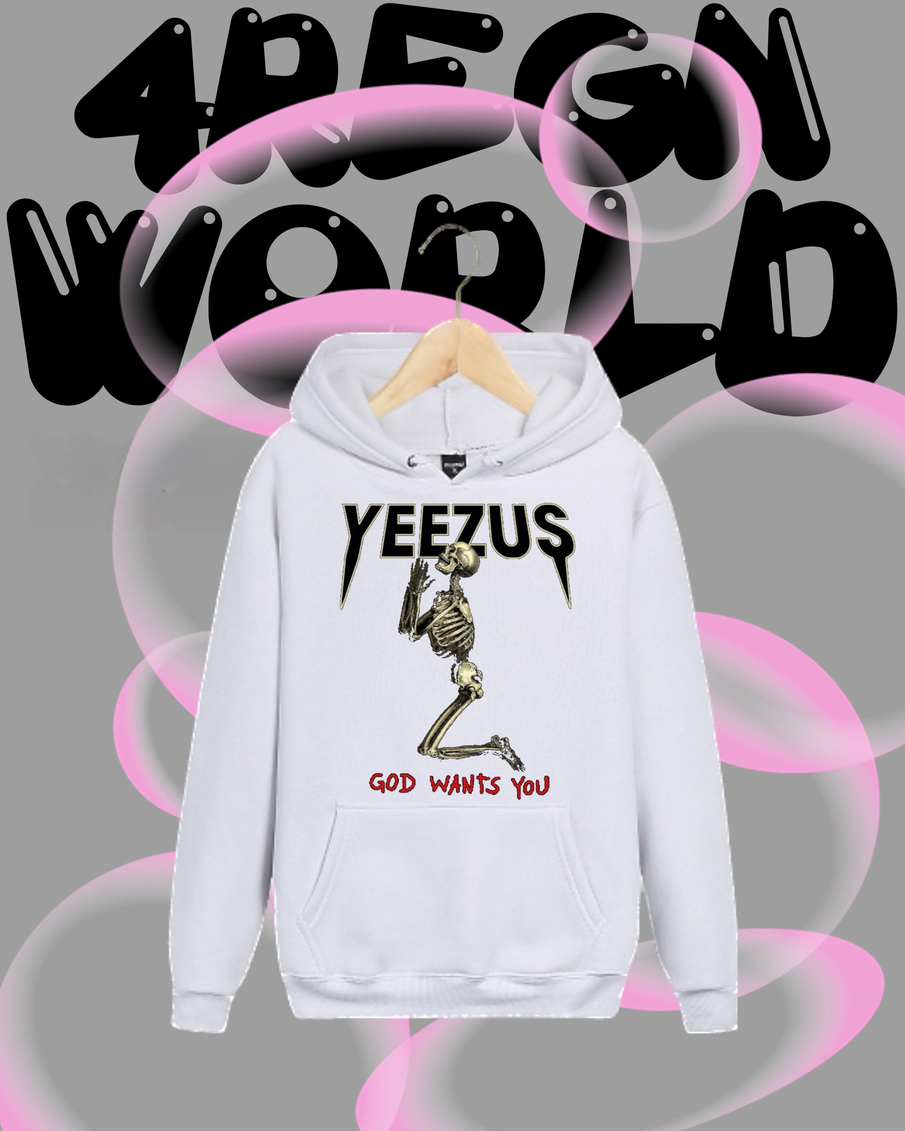 Graphic Hoodie Yeezus Kanye West