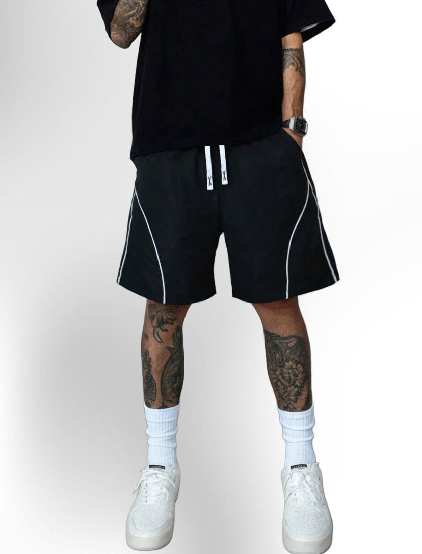 Men's Casual Striped Patterned Beach Shorts