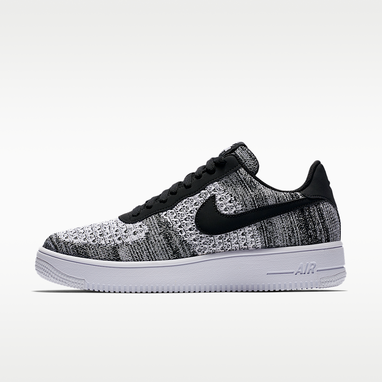 Nike Air Force 1 Flyknit 2.0 Shoes Black/White
